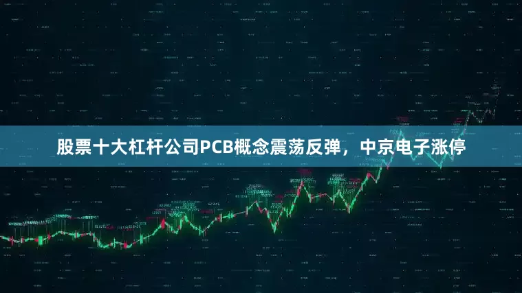 股票十大杠杆公司PCB概念震荡反弹，中京电子涨停